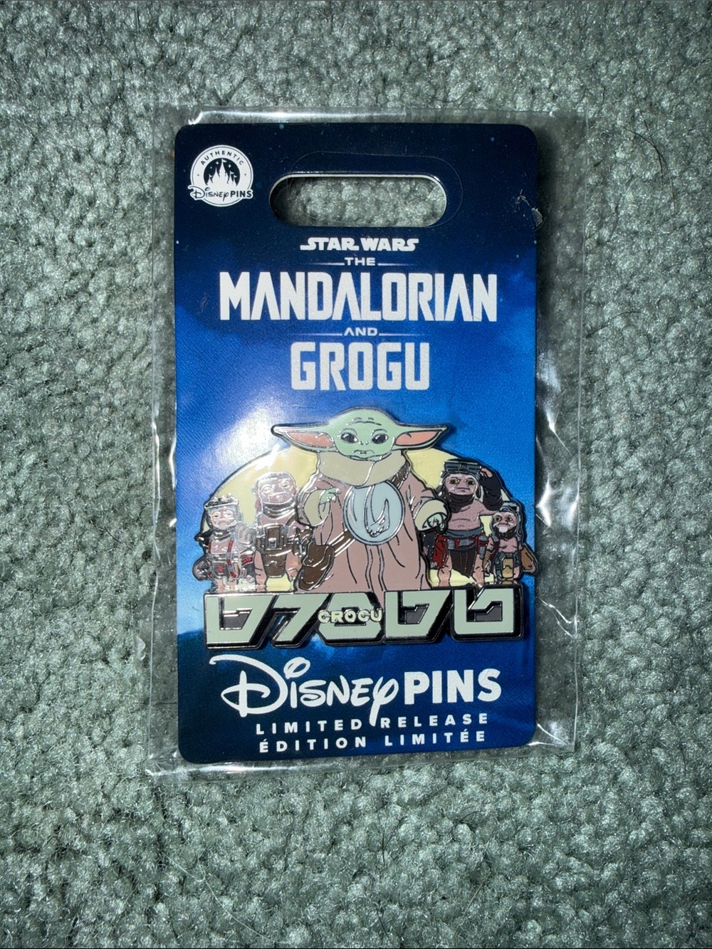Disney Star Wars The Mandalorian and Grogu Limited Release Pin